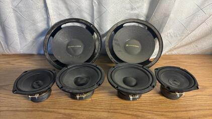 (2) 10&rdquo; KenWood Subwoofers (2) 6.5 Speakers (2) 5.25 Speakers