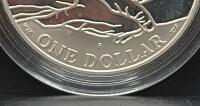 1995 Paralympics Commemorative Coin, United States Mint, Silver, P Mint Mark - 4