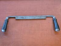 (3) Vintage Woodworking Draw Knives: Witherby, Worth & Pexto - 4