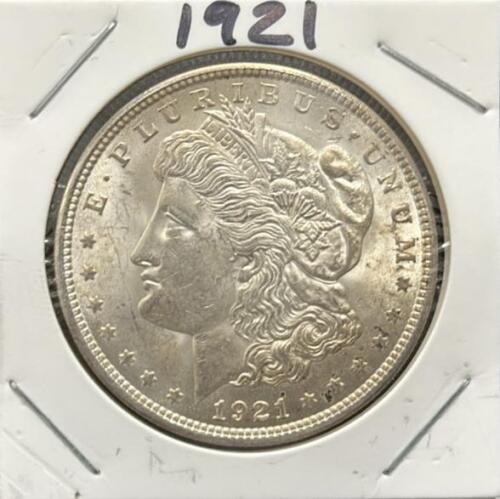 1921 Morgan Silver Dollar - U.S. Mint, 90% Silver Composition