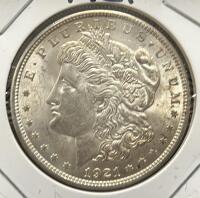 1921 Morgan Silver Dollar - U.S. Mint, 90% Silver Composition - 3