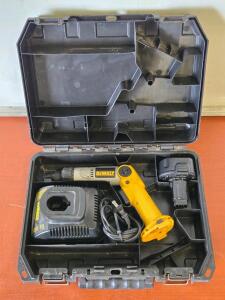 DeWalt DW920 Cordless 7.2v 2-Position Screwdriver w/ Battery, Charger & Carry Case