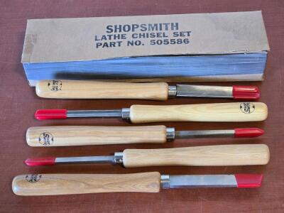 Shop-Smith Lathe Chisel Set - Part No. 505586