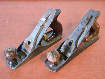 (2) Vintage Hand Wood Planers: Stanley & Craftsman