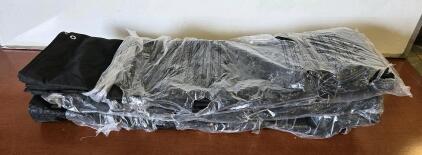 Rolls of Mesh & Fabric Tarps w/ Zippers