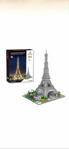 Lego Eiffel Tower approximately size 41.5 X 28w X 24 CM ( No BoX)