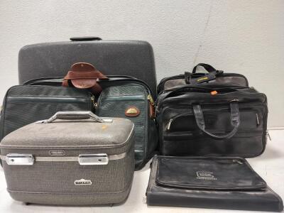Vintage American Tourister Tri-Taper Train Makeup Case, Samsonite suitcases, and more