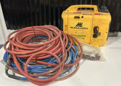 (1)McCulloch FG2000TC Digital Generator (3)Various Air Hoses (1)1999-02 Chevy Tow Mirror
