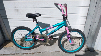 20" Dynacraft Sapphire "Dance All Night!!" (Cyan) Bike