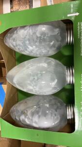 Assorted Amazon Overstock Includes Bulb Pathway (3) pieces Light Set (Funchada Lights,Set of (4) Multicolor Lawn Stakes.