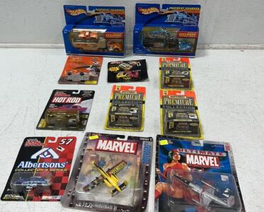 (2) Pavement pounder Mattel Hot Wheels & More