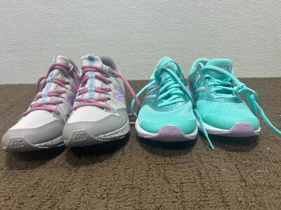 (1) Pair of New Balance FuelCore Urge size 5.5 (1) Pair of New Balance All Terrain size 6.