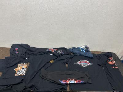 (8) XL Biker shirts