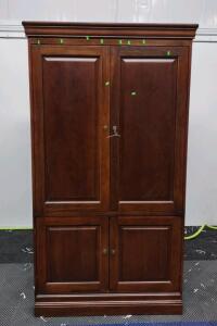 45"x 2'x 80" Entertainment Armoire ― By Thomasville