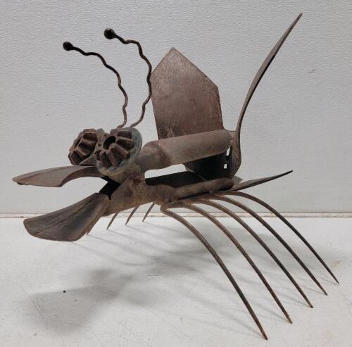 Metal Yard Art Fly