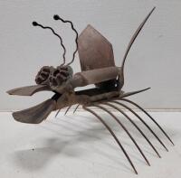 Metal Yard Art Fly