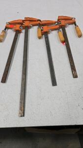 (4)Vintage Jorgensen Bar Assorted Lengths