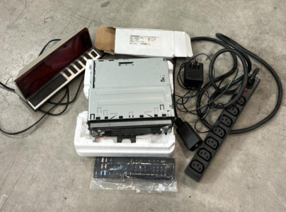 Misc Lot! Assorted Items Including: (1) Vintage Spartus Digital Clock, (1) Universal Remote, & More!