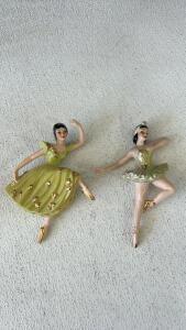 (1)Vintage Ceramic Arts Studio Ballerina Figurine 1950s (1)Vintage Ceramic Ballerina Figures From The Popular "Greg and Grace" Ballet Dancer Series
