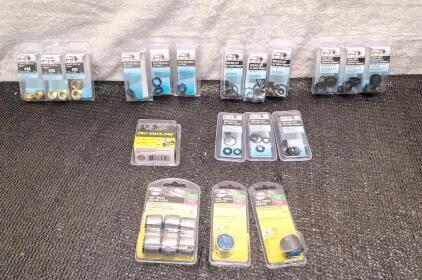 Assorted Plumbing Hardware & (1) Box Of Assorted Amazon Overstock