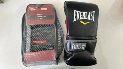 (1)Everlast MMA Heavy Bag Gloves (1)Everlast MMA Kickboxing Gloves (4)Yellow Softballs & More