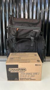 (1)RiggPaks Motorcycle Bag (1)Box of 90 Flying Clay Targets