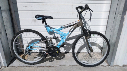 26" Next Power Climber 2X Suspension (Blue) Bike