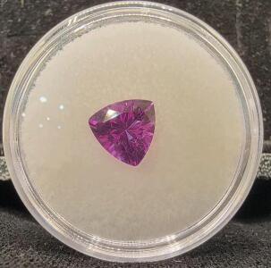 Natural Alexandrite 2.15 ct., 8x8mm Trillion Cut