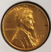 1944-S MS66RD Red Gem Wheat Copper Cent - 3