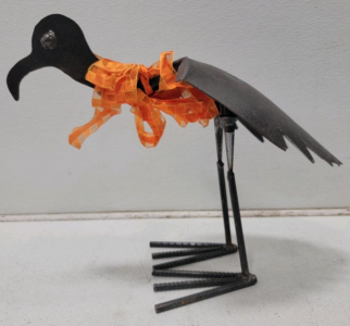 Metal Yard Art Bird