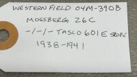 Wards Western Field 04M 390B Rifle, .22 S/L/LR, Tasco 601E 4x15 Scope - 8