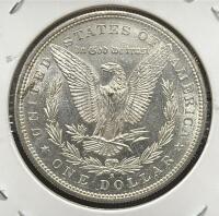 1881 Morgan Silver Dollar, Philadelphia Mint, 90% Silver, Reeded Edge - 4