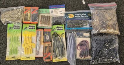Fishing Bundle! Lures, Soft Bait, Hooks