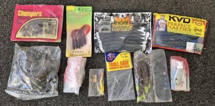 Fishing Bundle! Lures, Soft Bait, Hooks