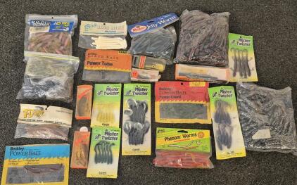 Fishing Bundle! Lures, Soft Bait, Hook