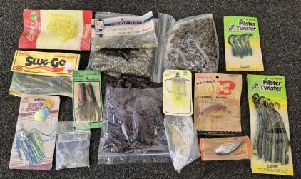 Fishing Bundle! Lures, Soft Bait, Hooks, Weights