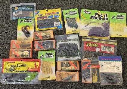 Fishing Bundle! Lures, Soft Bait, Hooks
