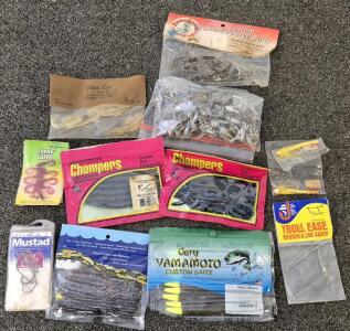 Fishing Bundle! Lures, Soft Bait, Hooks, Weights