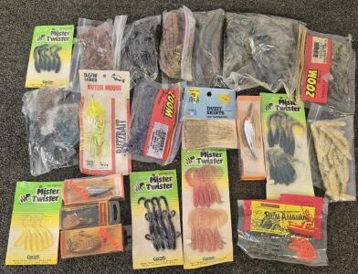 Fishing Bundle! Lures, Soft Bait, Hooks