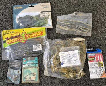 Fishing Bundle! Lures, Soft Bait, Hooks