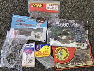 Fishing Bundle! Lures, Soft Bait, Hooks, Weights