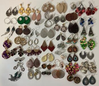 Assortment Of Earrings &mdash; Clip On & Real Earrings