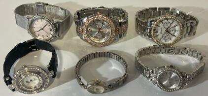 (6) Women&rsquo;s Fashion Watches &mdash; Geneva Watch, EJ Watch, Lady Elgin Watch, Accutime Watch Corp. Watch & (2) Unbranded Watches