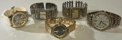 (5) Ladies Fashion Watches &mdash; Geneva Watch, Rumours Watch, Maurice&rsquo;s Watch, & (2) Unbranded Watches