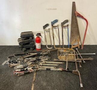 Tools Including Saws, Fire Extinguishers, Wrenches & More Hand Tools & More