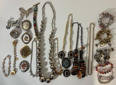 Jewelry Including Unique Necklaces, Bracelets & Pins