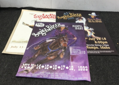 (3) Vintage Snake River Stampede