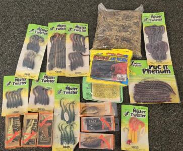 Fishing Bundle! Lures, Soft Bait, Hooks