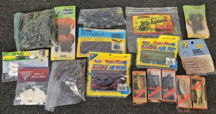 Fishing Bundle! Lures, Soft Bait, Hooks