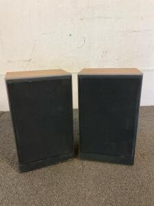 (2) Polk Audio Model S-4 Speakers (Unable To Test)